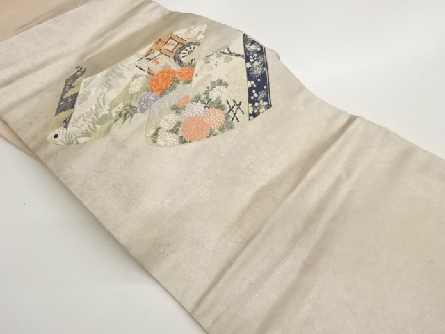 JAPANESE NAGOYA OBI / WOVEN CARRIAGE